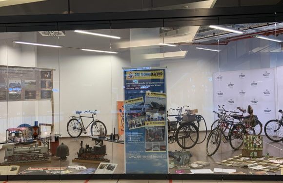 Ausstellung – Historische Fahrräder – 2024 in der Südpassage Ausstellung – Historische Fahrräder – 2024 in der Südpassage